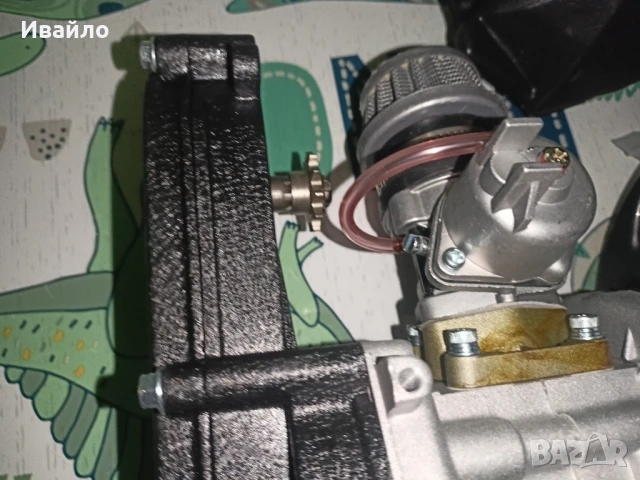 двутактов двигател 49сс, снимка 2 - Части - 51322942