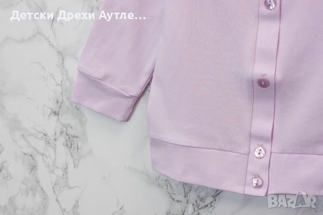 Елегантни блузи за момичета – 100% памук (62–86), снимка 5 - Бебешки блузки - 51968092