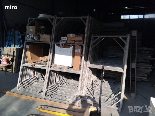 Поцинковано скеле с талпи и парапети! 350 метра квадратни!, снимка 3 - Други машини и части - 52870380