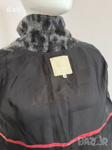 Max Mara Original Size M 🇮🇹 Вълна Луксозно късо палто и дълга жилетка, снимка 5 - Палта, манта - 52428959
