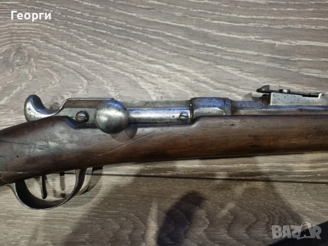 Стара пушка Шаспо 1866г, снимка 2 - Антикварни и старинни предмети - 52290348