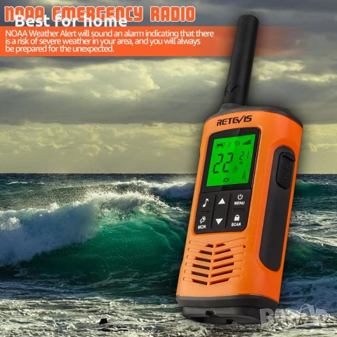 Retevis RT45P Водоустойчиви уоки-токита IP67, снимка 5 - Друга електроника - 52629282