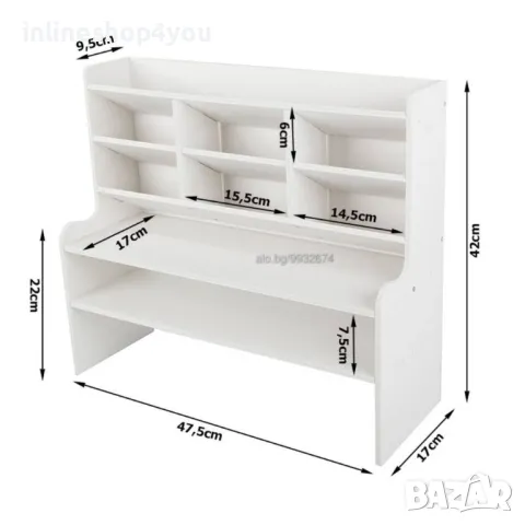 Органайзер за бюро / Етажерка на 6 етажа, снимка 6 - Бюра - 49638312
