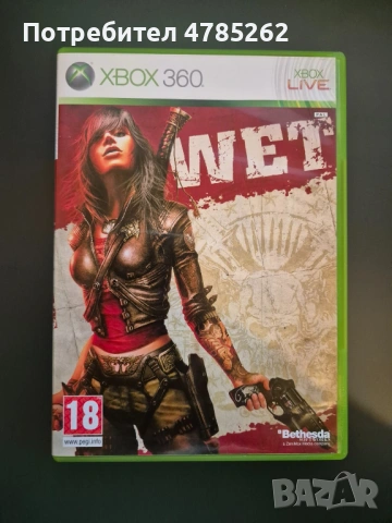 Игра за Xbox 360 WET , снимка 2 - Игри за Xbox - 54223691