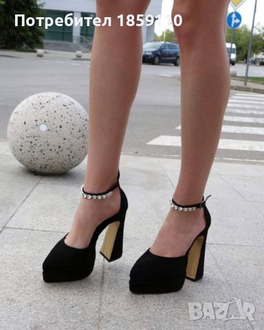 дамски обувки велур 
