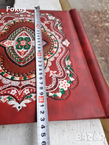 Стар луксозен японски фото албум за снимки с кожени корици, снимка 6 - Антикварни и старинни предмети - 53395584