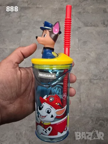 чаши бутилки със сламки , снимка 4 - Други стоки за дома - 50104861