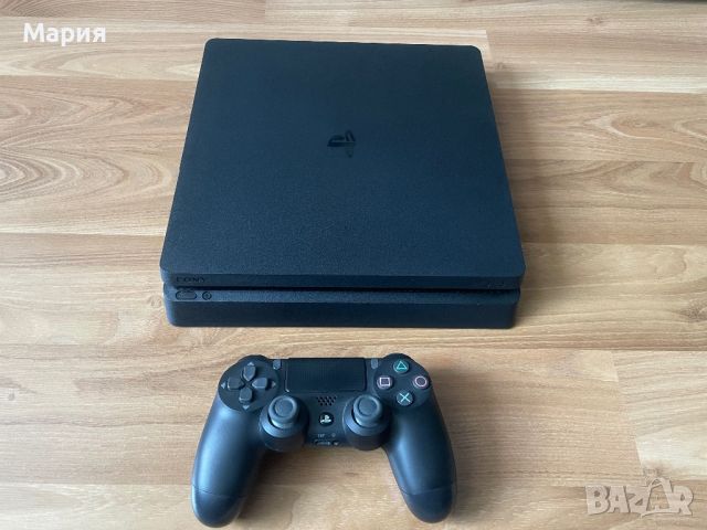 Playstation 4 slim с гаранция и акаунт с игри PS4 slim, снимка 1 - PlayStation конзоли - 45864496