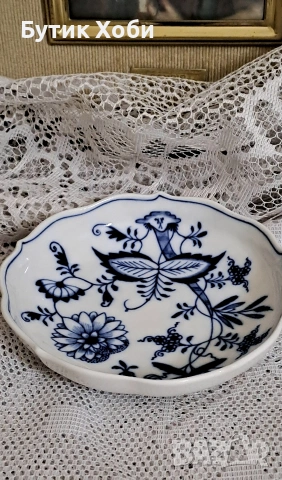 Магията на Майсен - ,,Син лук / Zwiebelmuster,,, снимка 7 - Антикварни и старинни предмети - 53957243