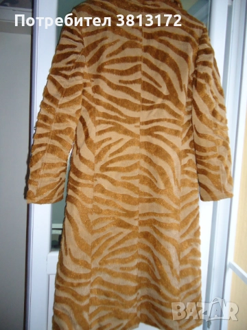 дамско кожено палто, снимка 2 - Блузи с дълъг ръкав и пуловери - 45425142