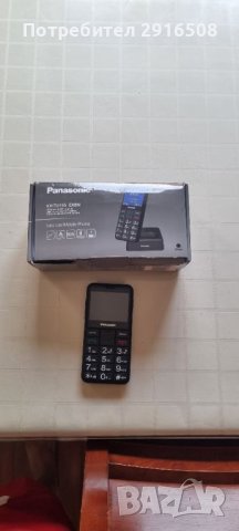 Мобилен телефон Panasonic KX-TU155EXBN за възрастни  , снимка 6 - Други - 46614349