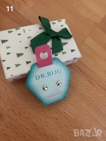 Медицински обеци”сърчица” на Dr.Biju, снимка 2 - Обеци - 53945701