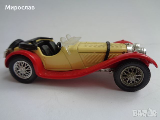 1:43 SOLIDO JAGUAR SS 100 КОЛИЧКА ИГРАЧКА МОДЕЛ, снимка 3 - Колекции - 45729948