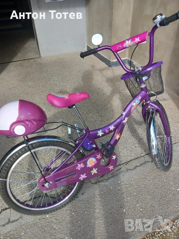 Детско колело за момичета 20цола., снимка 3 - Детски велосипеди, триколки и коли - 54086698
