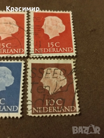 Пощенски марки Нидерландия., снимка 5 - Филателия - 52216902