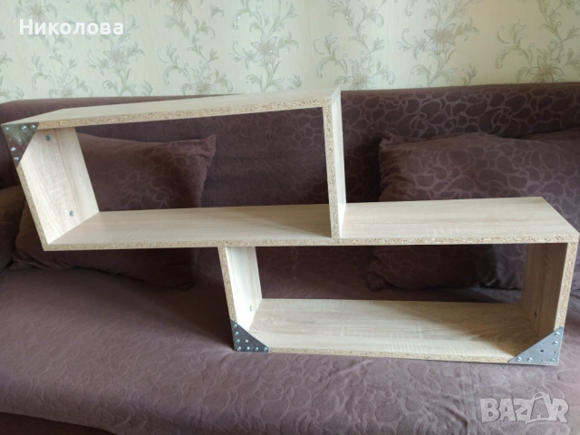 Комплект от две етажерки за стена., снимка 2 - Етажерки - 54303618