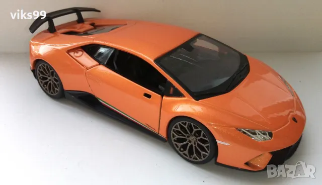 Bburago Lamborghini Huracan Performante 1:24, снимка 7 - Колекции - 48209304