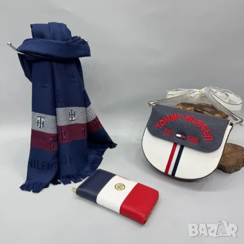 шал, портмоне и чанта tommy hilfiger , снимка 2 - Чанти - 48824539