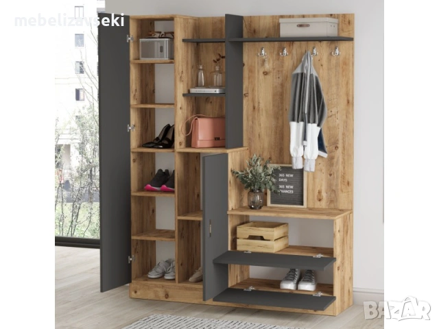 Ново! Портманто WISDOM DD5-AA (бор/антрацит), снимка 4 - Портманта - 53807661