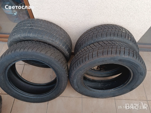 Зимни Гуми Бриджстон 15 2 броя 195 50 2 бр 175 на 65 с хубав грайфер почти нови , снимка 8 - Гуми и джанти - 52178479