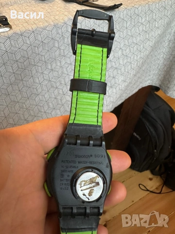 Swatch хронограф рядък, снимка 6 - Мъжки - 54292534