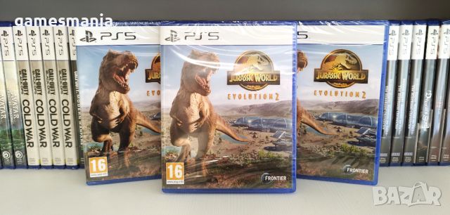 [ps5] ! СУПЕР Цена ! Jurassic World Evolution 2 / Чисто НОВИ!, снимка 1 - Игри за PlayStation - 44937859