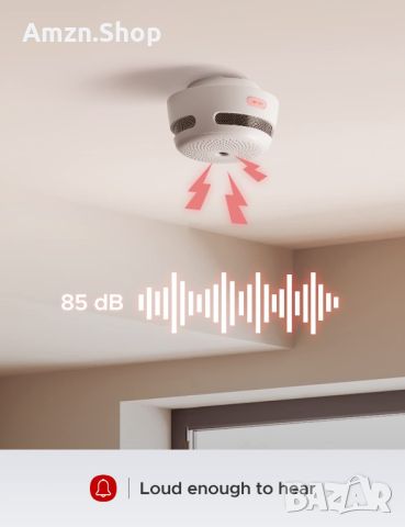 X-Sense Wi-Fi аларма за дим XS01-M с комплект базова станция SBS50 система за домашна сигурност, снимка 4 - Друга електроника - 46572389