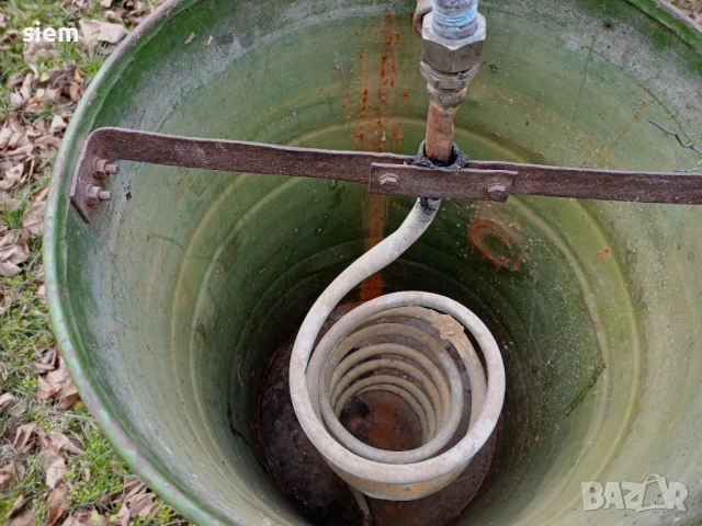 Меден казан за ракия 60 литра с охладител, снимка 3 - Други стоки за дома - 52915613