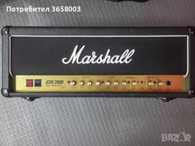 Marshall JCM 2000 DSL 50w лампов китарен усилвател