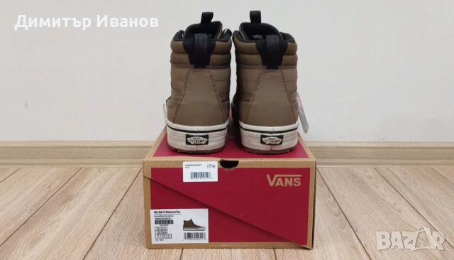 НОВИ! Обувки Vans Mte Sk8 Hi Waterproof Insulated, номер 44, снимка 4 - Мъжки боти - 53976558