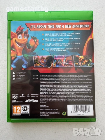 Crash Bandicoot 4 It's About Time за Xbox one/Xbox Series X, снимка 2 - Игри за Xbox - 54251661