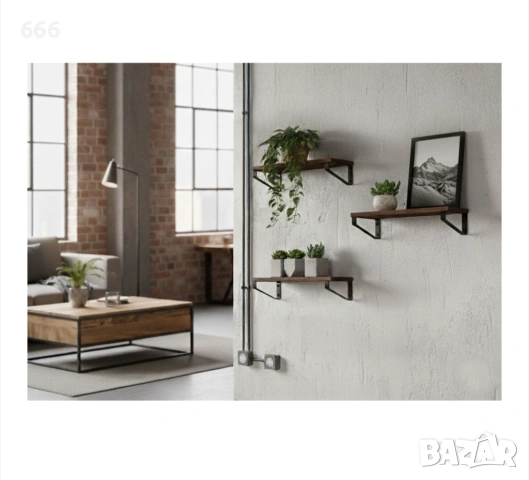 Висяща етажерка с 3 рафта., снимка 3 - Други стоки за дома - 53272482