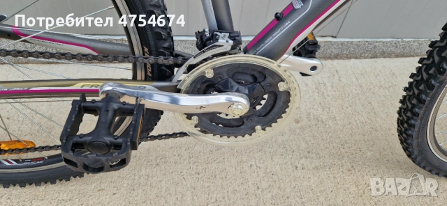 Алуминиев дамски велосипед IDEAL колело 26", снимка 3 - Велосипеди - 53708231