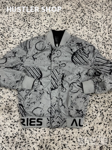 Мъжки двулицев бомбер ALPHA INDUSTRIES. Размер М, снимка 13 - Якета - 52816595