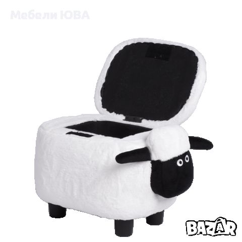 ДЕТСКА ТАБУРЕТКА Shaun the sheep, снимка 3 - Дивани и мека мебел - 46160044