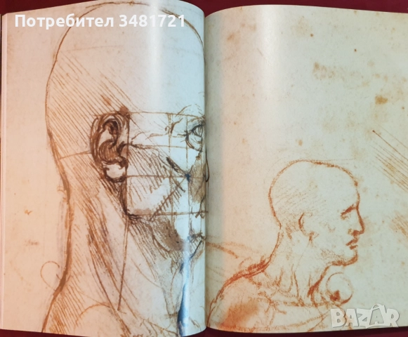 Да Винчи. Всички рисунки и скици - двутомен сет в кутия / Leonardo da Vinci, снимка 7 - Енциклопедии, справочници - 51861384