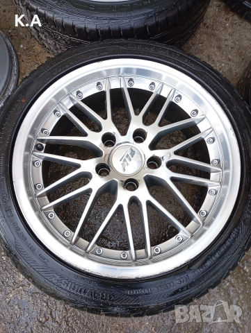 Алуминиеви джанти 17 5x112 ET 40 7.5J, снимка 5 - Гуми и джанти - 53726486