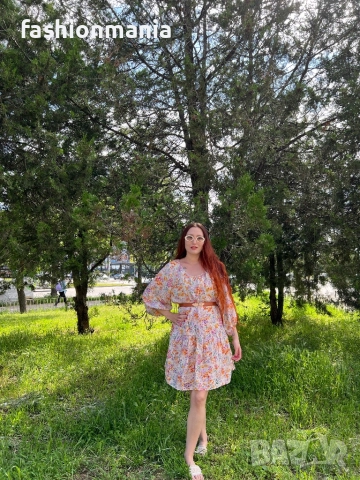 Лятна флорална рокля на H&M, снимка 7 - Рокли - 52105226