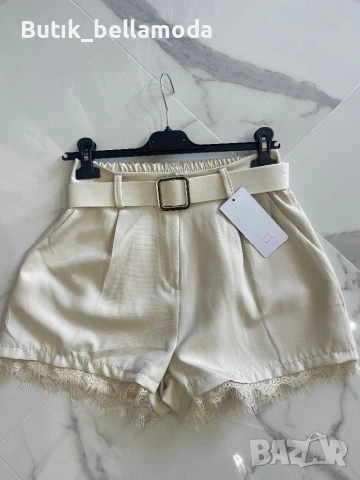 Къси панталони с колан , снимка 3 - Къси панталони и бермуди - 53672783