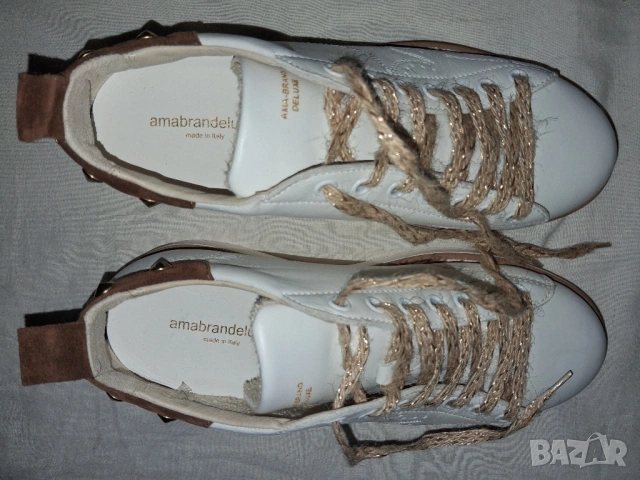 AMA BRAND DELUXE Sneaker № 37 дамски сникърси, снимка 2 - Дамски ежедневни обувки - 53938264