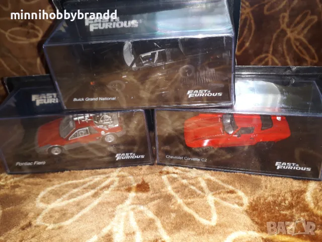 Chevrolet Corvette C2 Buick Grand National Pontiac Fiero 1.43 Scale Fast & Furious Top top top model