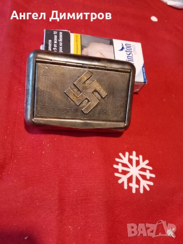 Трети райх страхотна метална табакера кутия 