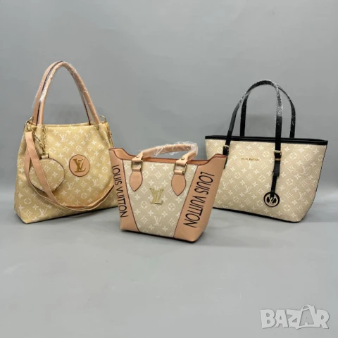 сет от 3 чанти louis vuitton, снимка 4 - Чанти - 50776420