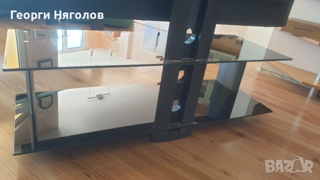 Стъклена маса за телевизор, снимка 6 - Маси - 51625253