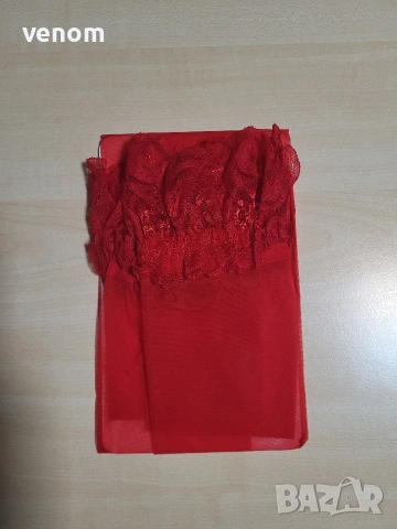 Секси дантелени чорапи, снимка 2 - Дамски чорапи - 53441805