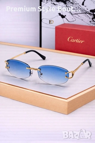 Очила + висок клас калъф + на марката кутия + сертификат + кърпичка Ray ban celine miu miu cartier, снимка 17 - Слънчеви и диоптрични очила - 53934736