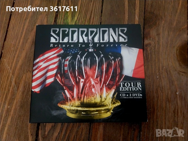 Scorpions CD + 2 DVD специално издание