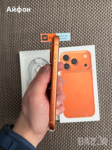 НОВ! 1Tb *ЛИЗИНГ* iPhone 17 Pro Cosmic Orange / ГАРАНЦИЯ Айфон, снимка 8 - Apple iPhone - 53455526