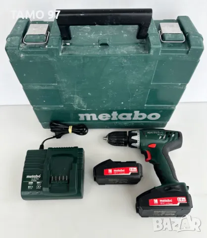 Metabo BS 18 Li - Акумулаторен винтоверт комплект!, снимка 1 - Винтоверти - 48506035