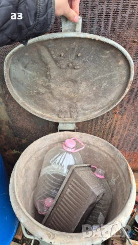 Горещо, дълбоко поцинкована Кофа / Варел за боклук, 120л., снимка 4 - Други стоки за дома - 52043357